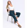 imageG Gradual Womens Capri Pants with Pockets High Waist Yoga Pants Wide Leg Workout Summer Pants for Casual Travel ExerciseIndigo