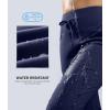 imageG Gradual Womens Fleece Lined Joggers 283032 High Waisted Sweatpants Water Resistant Thermal Warm Pants Zipper PocketsNavy