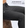 imageMens Fleece Lined Winter Pants 323436 Inseam Tall Sweatpants with Zipper Pockets Warm Athletic Joggers MenCharcoal