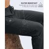 imageMens Fleece Lined Winter Pants 323436 Inseam Tall Sweatpants with Zipper Pockets Warm Athletic Joggers MenDark Grey