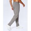 imageMens Fleece Lined Winter Pants 323436 Inseam Tall Sweatpants with Zipper Pockets Warm Athletic Joggers MenLight Grey
