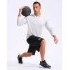 imageG Gradual Mens 12 Long Basketball Shorts with Pockets Lightweight Loose Fit Athletic Shorts Mesh Gym Shorts for MenBlack