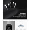 imageG Gradual Mens 12 Long Basketball Shorts with Pockets Lightweight Loose Fit Athletic Shorts Mesh Gym Shorts for MenBlackWhite