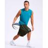 imageG Gradual Mens 12 Long Basketball Shorts with Pockets Lightweight Loose Fit Athletic Shorts Mesh Gym Shorts for MenDark Olive