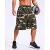 imageG Gradual Mens 12 Long Basketball Shorts with Pockets Lightweight Loose Fit Athletic Shorts Mesh Gym Shorts for MenGreen Camo