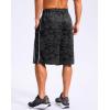 imageG Gradual Mens 12 Long Basketball Shorts with Pockets Lightweight Loose Fit Athletic Shorts Mesh Gym Shorts for MenGrey Camo
