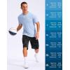 imageG Gradual Mens 12 Long Basketball Shorts with Pockets Lightweight Loose Fit Athletic Shorts Mesh Gym Shorts for MenGrey Camo