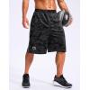 imageG Gradual Mens 12 Long Basketball Shorts with Pockets Lightweight Loose Fit Athletic Shorts Mesh Gym Shorts for MenGrey Camo