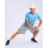 imageG Gradual Mens 12 Long Basketball Shorts with Pockets Lightweight Loose Fit Athletic Shorts Mesh Gym Shorts for MenLight Grey