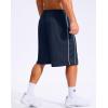 imageG Gradual Mens 12 Long Basketball Shorts with Pockets Lightweight Loose Fit Athletic Shorts Mesh Gym Shorts for MenNavy