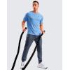imageG Gradual Mens Workout Dry Fit Shirts Athletic Performance TShirts Moisture Wicking Lightweight Tee Shirts for Gym RunningAzure Blue