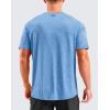 imageG Gradual Mens Workout Dry Fit Shirts Athletic Performance TShirts Moisture Wicking Lightweight Tee Shirts for Gym RunningAzure Blue