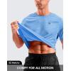 imageG Gradual Mens Workout Dry Fit Shirts Athletic Performance TShirts Moisture Wicking Lightweight Tee Shirts for Gym RunningAzure Blue