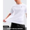 imageG Gradual Mens Workout Dry Fit Shirts Athletic Performance TShirts Moisture Wicking Lightweight Tee Shirts for Gym RunningC White
