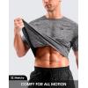 imageG Gradual Mens Workout Dry Fit Shirts Athletic Performance TShirts Moisture Wicking Lightweight Tee Shirts for Gym RunningGrey
