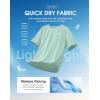 imageG Gradual Mens Workout Dry Fit Shirts Athletic Performance TShirts Moisture Wicking Lightweight Tee Shirts for Gym RunningLight Green