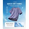 imageG Gradual Mens Workout Dry Fit Shirts Athletic Performance TShirts Moisture Wicking Lightweight Tee Shirts for Gym RunningLight Purple