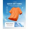 imageG Gradual Mens Workout Dry Fit Shirts Athletic Performance TShirts Moisture Wicking Lightweight Tee Shirts for Gym RunningOrange
