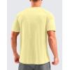 imageG Gradual Mens Workout Dry Fit Shirts Athletic Performance TShirts Moisture Wicking Lightweight Tee Shirts for Gym RunningPastel Yellow