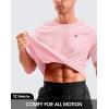 imageG Gradual Mens Workout Dry Fit Shirts Athletic Performance TShirts Moisture Wicking Lightweight Tee Shirts for Gym RunningPink