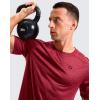 imageG Gradual Mens Workout Dry Fit Shirts Athletic Performance TShirts Moisture Wicking Lightweight Tee Shirts for Gym RunningRed