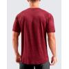 imageG Gradual Mens Workout Dry Fit Shirts Athletic Performance TShirts Moisture Wicking Lightweight Tee Shirts for Gym RunningRed