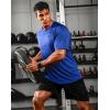 imageG Gradual Mens Workout Dry Fit Shirts Athletic Performance TShirts Moisture Wicking Lightweight Tee Shirts for Gym RunningRoyal Blue