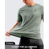 imageG Gradual Mens Workout Dry Fit Shirts Athletic Performance TShirts Moisture Wicking Lightweight Tee Shirts for Gym RunningSage Green