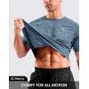 imageG Gradual Mens Workout Dry Fit Shirts Athletic Performance TShirts Moisture Wicking Lightweight Tee Shirts for Gym RunningSlate Blue