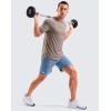 imageG Gradual Mens Workout Dry Fit Shirts Athletic Performance TShirts Moisture Wicking Lightweight Tee Shirts for Gym RunningTaupe