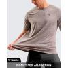 imageG Gradual Mens Workout Dry Fit Shirts Athletic Performance TShirts Moisture Wicking Lightweight Tee Shirts for Gym RunningTaupe