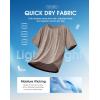 imageG Gradual Mens Workout Dry Fit Shirts Athletic Performance TShirts Moisture Wicking Lightweight Tee Shirts for Gym RunningTaupe