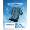 imageG Gradual Mens Workout Dry Fit Shirts Athletic Performance TShirts Moisture Wicking Lightweight Tee Shirts for Gym RunningTeal Green