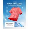 imageG Gradual Mens Workout Dry Fit Shirts Athletic Performance TShirts Moisture Wicking Lightweight Tee Shirts for Gym RunningWatermelon Red