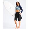 imageG Gradual Womens 13 Long Swim Board Shorts with Pockets High Waisted Quick Dry Beach Swimming Shorts for Women with LinerBlack