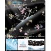 imageG Gradual Womens 13 Long Swim Board Shorts with Pockets High Waisted Quick Dry Beach Swimming Shorts for Women with LinerBlack Floral