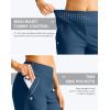 imageG Gradual Womens 13 Long Swim Board Shorts with Pockets High Waisted Quick Dry Beach Swimming Shorts for Women with LinerDark Blue