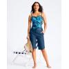 imageG Gradual Womens 13 Long Swim Board Shorts with Pockets High Waisted Quick Dry Beach Swimming Shorts for Women with LinerDark Blue