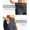 imageG Gradual Womens 13 Long Swim Board Shorts with Pockets High Waisted Quick Dry Beach Swimming Shorts for Women with LinerDark Grey