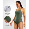 imageG Gradual Womens One Piece Athletic Swimsuit with Adjustable Straps Training Sport Swimwear Modest Bathing Suit for WomenGreen