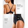 imageG Gradual Womens One Piece Athletic Swimsuit with Adjustable Straps Training Sport Swimwear Modest Bathing Suit for WomenGrey CamoBlack
