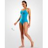 imageG Gradual Womens One Piece Athletic Swimsuit with Adjustable Straps Training Sport Swimwear Modest Bathing Suit for WomenLight Blue