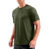 imageG Gradual Mens Workout Dry Fit Shirts Athletic Performance TShirts Moisture Wicking Lightweight Tee Shirts for Gym RunningOlive