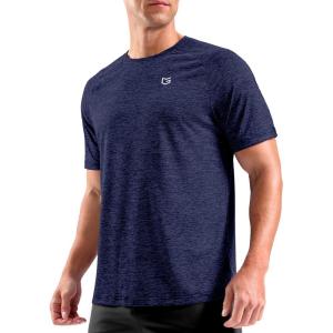 imageG Gradual Mens Workout Dry Fit Shirts Athletic Performance TShirts Moisture Wicking Lightweight Tee Shirts for Gym RunningNavy