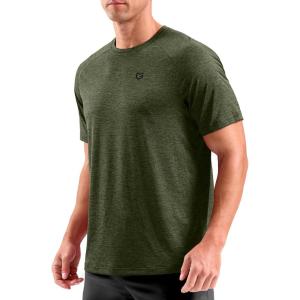 imageG Gradual Mens Workout Dry Fit Shirts Athletic Performance TShirts Moisture Wicking Lightweight Tee Shirts for Gym RunningOlive