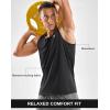 imageG Gradual Beach Tank Tops for Men UPF50 Dry Fit Summer Sleeveless Shirts Mens Workout Shirt for Swimming Running AthleticBlack