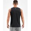 imageG Gradual Beach Tank Tops for Men UPF50 Dry Fit Summer Sleeveless Shirts Mens Workout Shirt for Swimming Running AthleticBlack