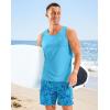 imageG Gradual Beach Tank Tops for Men UPF50 Dry Fit Summer Sleeveless Shirts Mens Workout Shirt for Swimming Running AthleticBlue