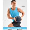 imageG Gradual Beach Tank Tops for Men UPF50 Dry Fit Summer Sleeveless Shirts Mens Workout Shirt for Swimming Running AthleticBlue
