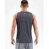 imageG Gradual Beach Tank Tops for Men UPF50 Dry Fit Summer Sleeveless Shirts Mens Workout Shirt for Swimming Running AthleticDark Grey